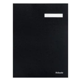 Aláírandókönyv ESSELTE A/4 karton 20 részes fekete