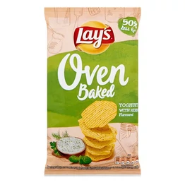Burgonyachips LAY`S Oven Baked joghurtos-zöldfűszeres 55 g