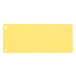 Elválasztócsík ESSELTE 105x240mm karton sárga 100 darabos