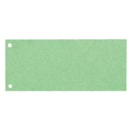 Elválasztócsík ESSELTE 105x240mm karton zöld 100 darabos