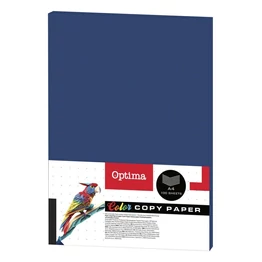 Fénymásolópapír színes OPTIMA A/4 80 g sötétkék 100 ív/csomag