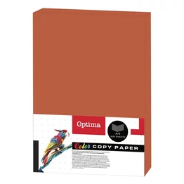Fénymásolópapír színes OPTIMA A/4 80 g téglavörös 500 ív/csomag