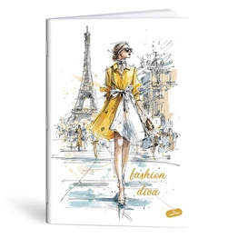 Füzet kockás LIPAMILL A/4 40 lapos One colour