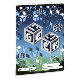 Füzet sima ARS UNA A/5 32 lapos 20-32 Geek 5539