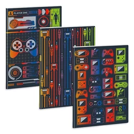 Füzet vonalas ARS UNA A/4 40 lapos Extra kapcsos RGB