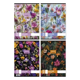Füzet vonalas Dream Flowers A/4 81-32 vegyes minták