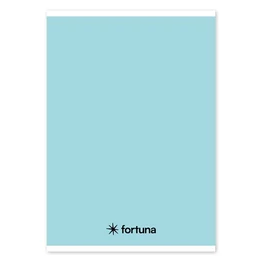 Füzet vonalas FORTUNA Monocolor A/5 32 lapos 21-32 4-8.osztályos pasztell kék