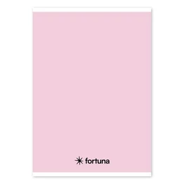 Füzet vonalas FORTUNA Monocolor A/5 32 lapos 21-32 4-8.osztályos pasztell rózsaszín