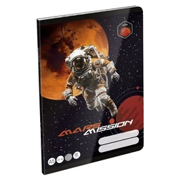 Füzet vonalas LIZZYSULI A/5 32 lapos 12-32 3.osztályos Mars Mission