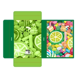 Füzetbox NEBULO A/4 hullámkarton Candy