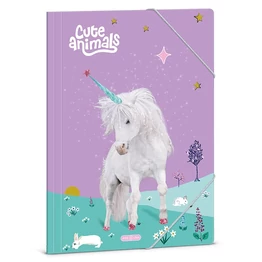 Gumis mappa ARS UNA A/4 Cute Animals-Unicorn