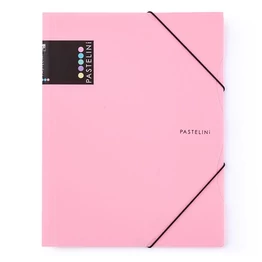 Gumis mappa PASTELINI PP A/4 pink