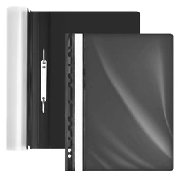 Gyorsfűző FORPUS A/4 műanyag lefűzhető fekete