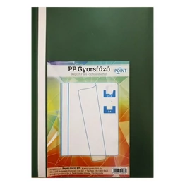 Gyorsfűző műanyag zöld 25 darabos