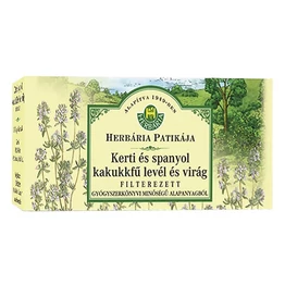 Herbatea HERBÁRIA kerti és spanyol kakukkfű levél 25x1 g