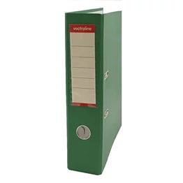 Iratrendező VECTRALINE A/4 75 mm élvédő sínnel zöld
