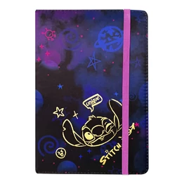 Jegyzetfüzet vonalas COOLPACK Stitch Gold 1. A/5 80 lapos gumis