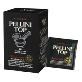 Kávépárna PELLINI Top 100% arabica E.S.E. Pod (18 x 7 gr) 125 g