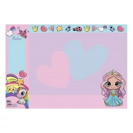 Könyökalátét NEBULO 33x48 cm Unikornis és Királylány