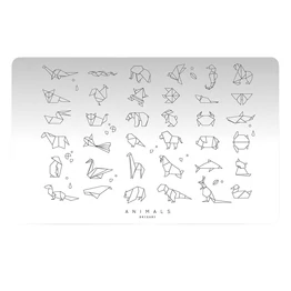 Könyökalátét OXY PP 58x38 cm Origami animals