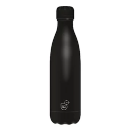 Kulacs duplafalú ARS UNA fém 500 ml Noir