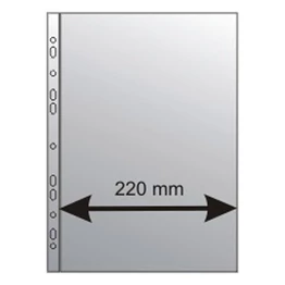 Lefűzhető genotherm A/4 maxi 150 mikron narancsos 25 darabos