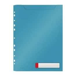 Lefűzhető genotherm LEITZ Cosy Privacy Jumbo A/4 200 mikron nyugodtkék 3 darabos