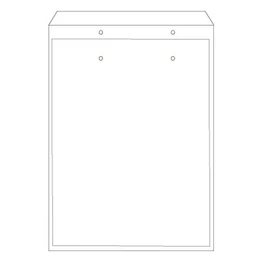 Légpárnás tasak GPV No18/W8 szilikonos fehér 270x360mm