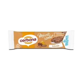 Müzliszelet CERBONA kávés 20 g