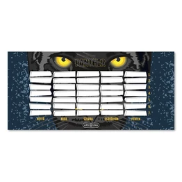 Órarend ARS UNA egylapos kétoldalas Black Panther 5529