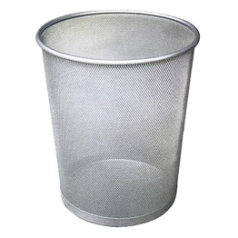 Papírkosár fémhálós OPTIMA fekete 20L