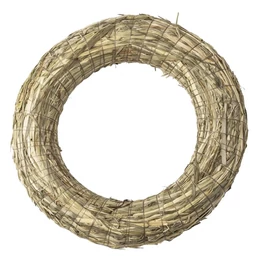 Szalmakoszorú alap 20 cm