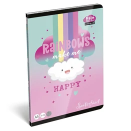 Szótárfüzet LIZZYSULI A/5 32 lapos 31-32 Lollipop Rainbow