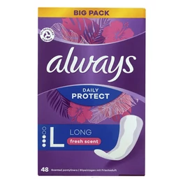 Tisztasági betét ALWAYS Long fresh 48 darabos
