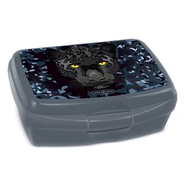 Uzsonnás doboz ARS UNA Black Panther műanyag BPA mentes 165x135x60 mm