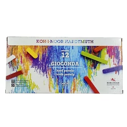 Zsírkréta KOH-I-NOOR GioConda szögletes 12 színű