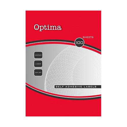 Etikett OPTIMA32092 70x50,8mm 1500 címke/doboz 100 ív/doboz