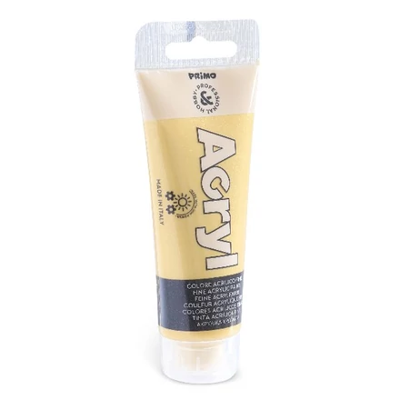 Akrilfesték PRIMO 75 ml metál arany