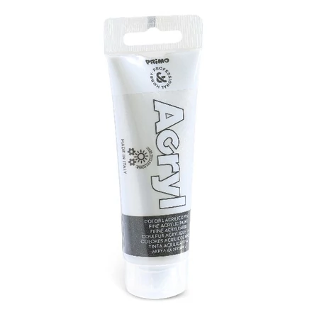 Akrilfesték PRIMO 75 ml metál ezüst