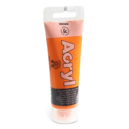 Akrilfesték PRIMO 75 ml narancssárga