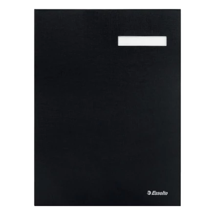 Aláírandókönyv ESSELTE A/4 karton 20 részes fekete