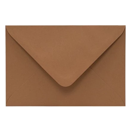 Boríték színes KASKAD LC/6 enyvezett 114x162mm 19 dió 50 darabos