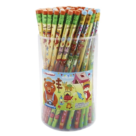 Grafitceruza BENSIA HB radíros kemping