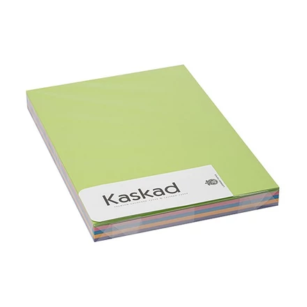 Dekorációs karton KASKAD A/4 2 oldalas 160 g intenzív vegyes színek 5x25 íves