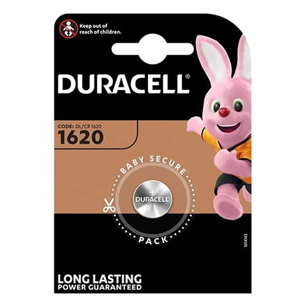 Gombelem DURACELL DL1620 1-es