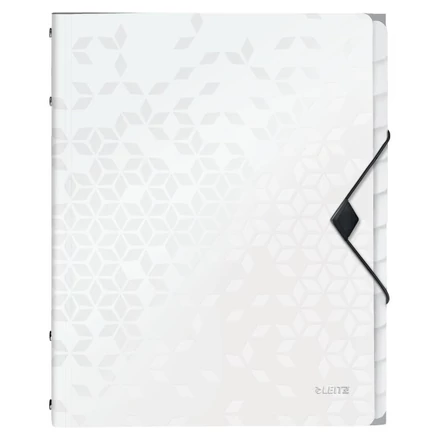 Előrendező LEITZ Wow A/4 PP 12 részes fehér