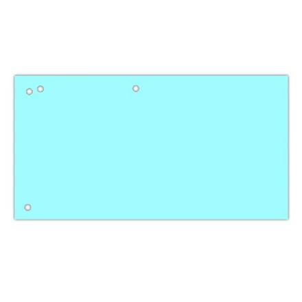 Elválasztócsík DONAU 105x235 mm karton kék 100 darabos