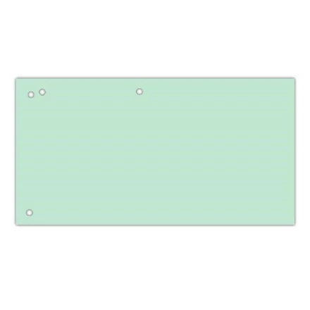 Elválasztócsík DONAU 105x235 mm karton szürke 100 darabos