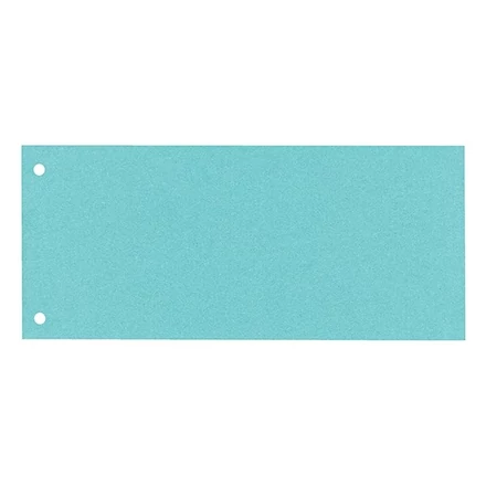 Elválasztócsík ESSELTE 105X240 mm karton kék 100 darabos