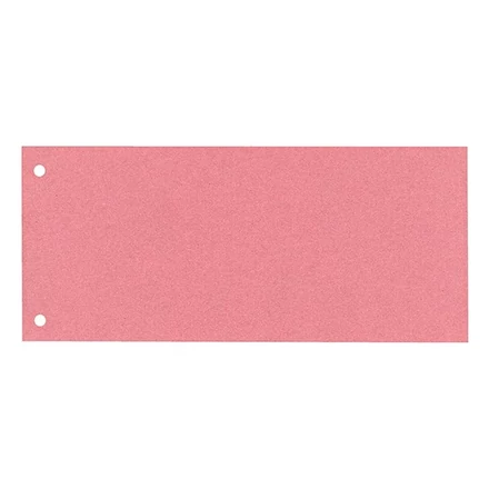 Elválasztócsík ESSELTE 105X240 mm karton piros 100 darabos